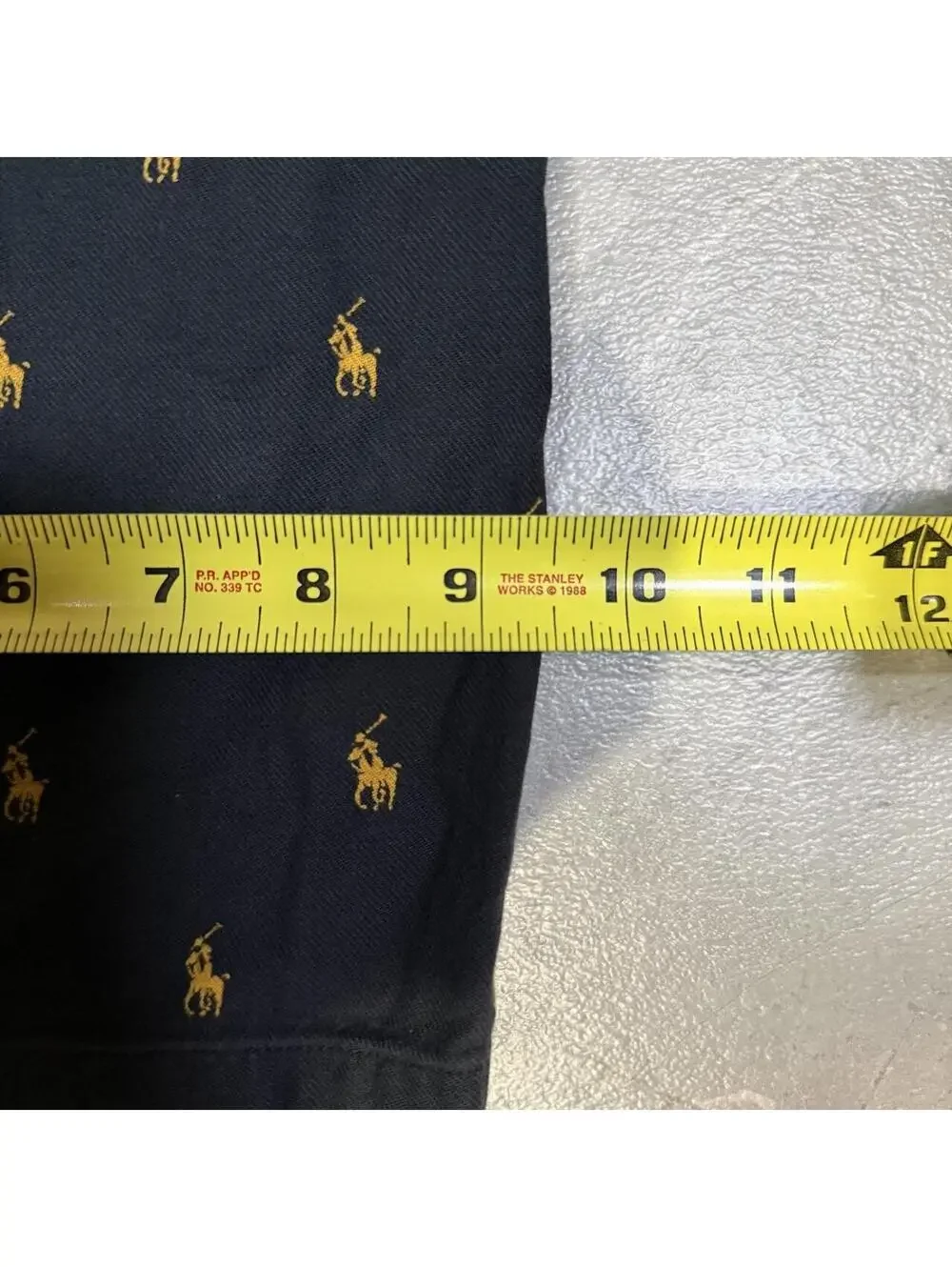 Polo Ralph Lauren Sleepwear Black Allover Pony Pajama Pants M